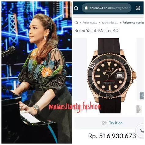 Taksiran harga 10 jam tangan Maia Estianty, ada yang Rp 1 miliar